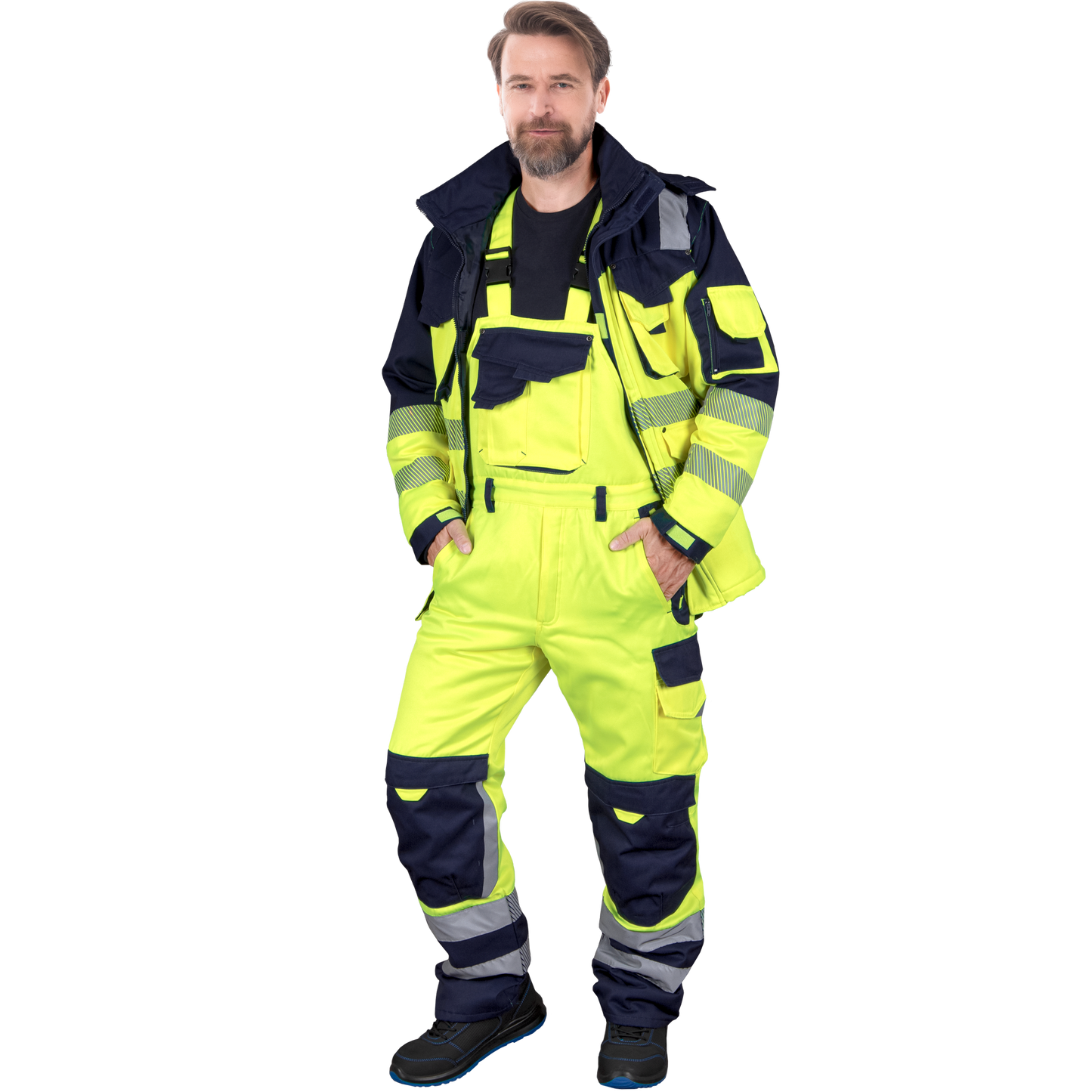 Pašiltintas puskombinezonis WINTER-YEL