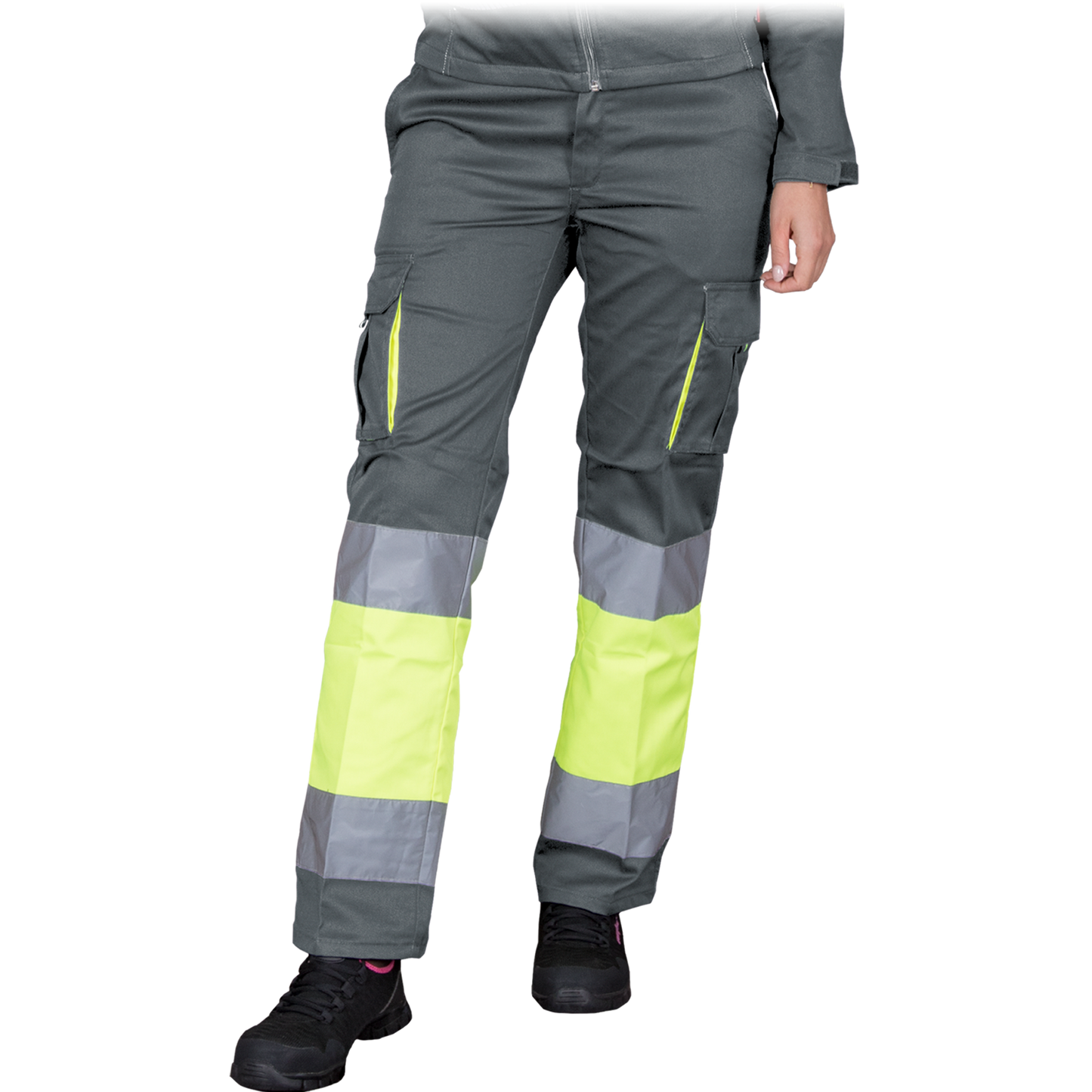Moteriškos elastingos kelnės BAX-T GREY