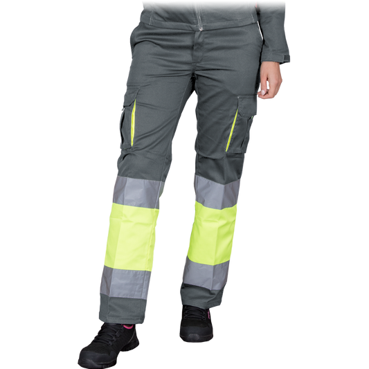 Moteriškos elastingos kelnės BAX-T GREY