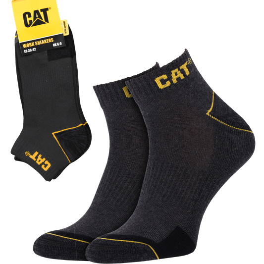 Kojinės CAT SOCKS SHORT GREY (3 poros)
