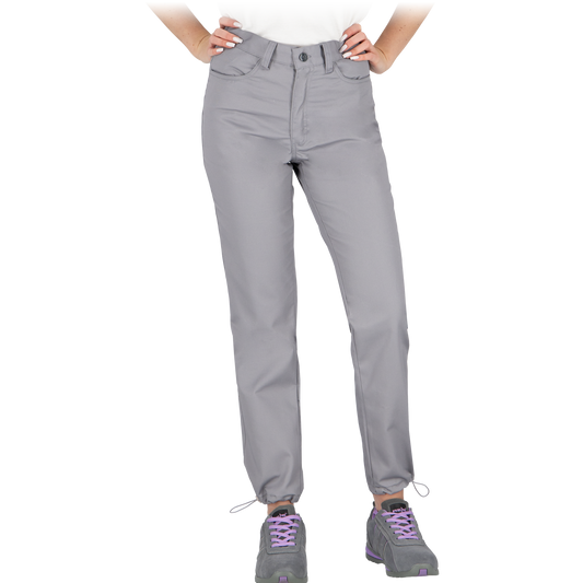 Women's work trousers VISER, gray