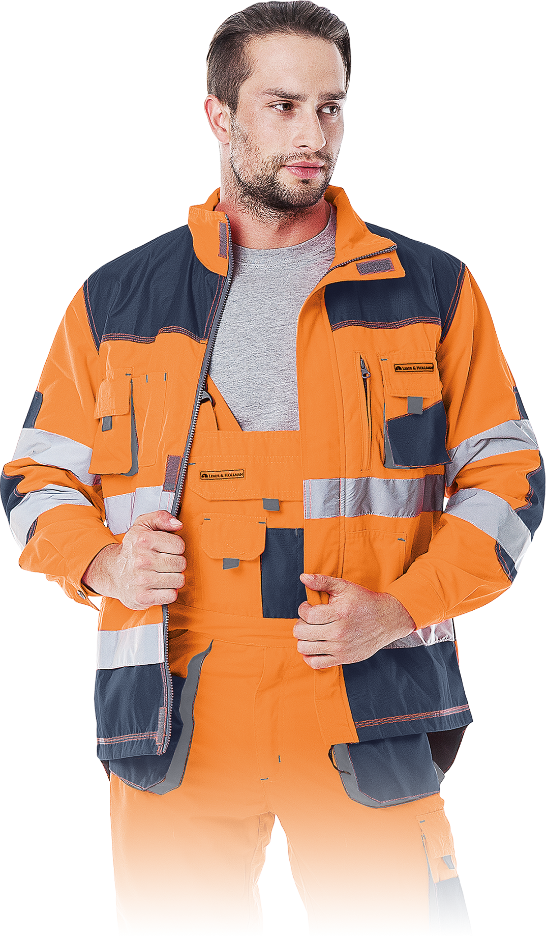 Jacket FORMEN-VIS ORANGE