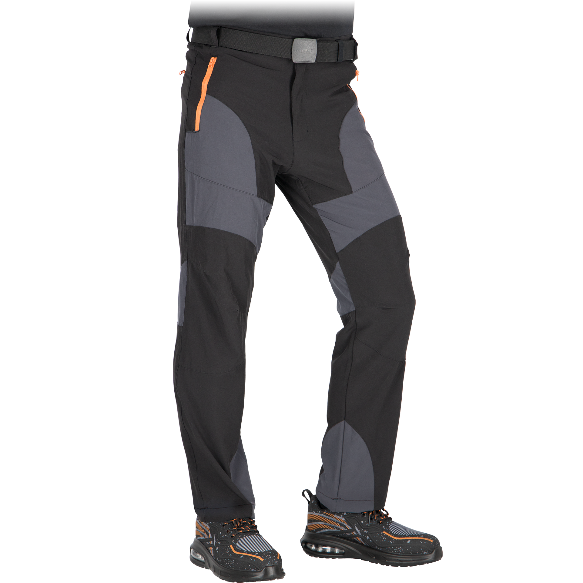 Universalios elastingos vyriškos kelnės, skirtos aktyviam laisvalaikiui ar darbui. Su tamprios medžiagos savybėmis.  Pagrindinės savybės:  94% poliesteris, 6% elastano Medžiagos tankis: 140 gsm  94% poliamido, 6% elastano Guma nugaros dalyje didinanti judėjimo laisvę Puikiai tinka tiek darbui, tiek kasdieniam naudojimui Pagal EN ISO 13688 standartą