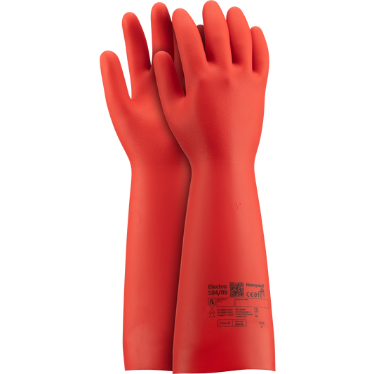 Elektrą izoliuojančios pirštinės HONEYWELL KCL Electro 584, Maks. darbinė įtampa: 1000 V AC / 1500 V DC