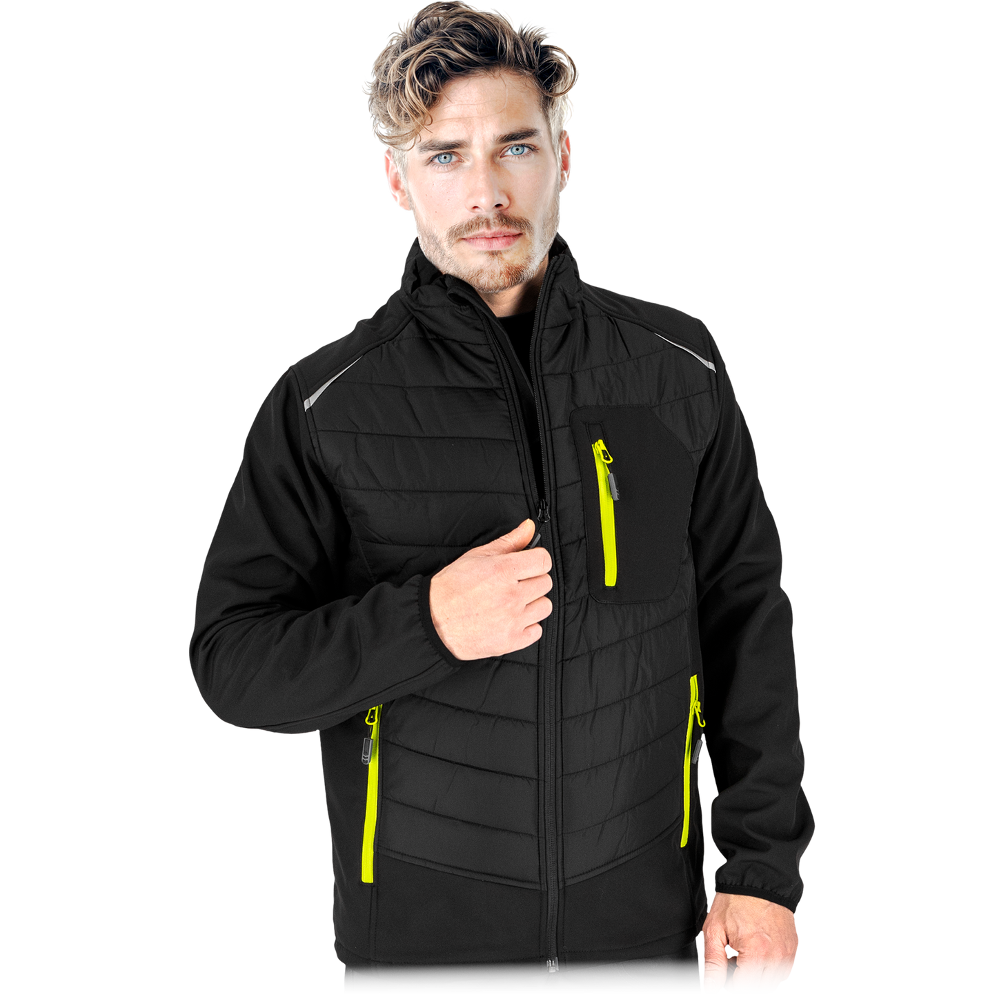 Demisezoninė Softshell striukė GRANDE, nevaržo judesių