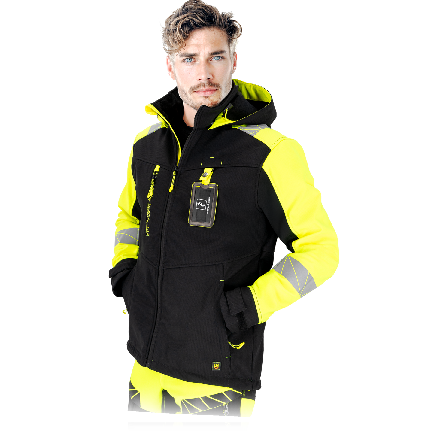 Universali 3-jų sluoksnių Softshell tipo darbo striukė RAUT, su atspariu RIP-STOP audiniu