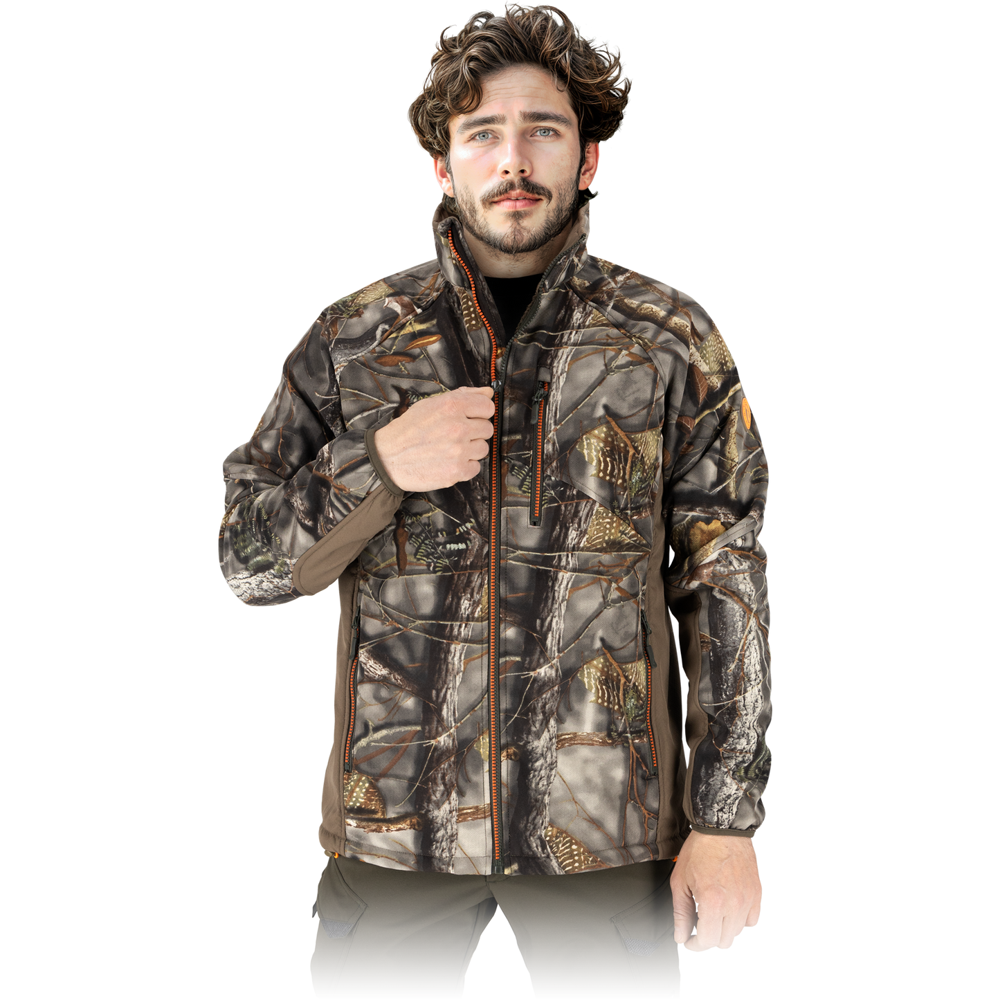 Maskuojančio rašto universali Softshell striukė HUNTER MUZ