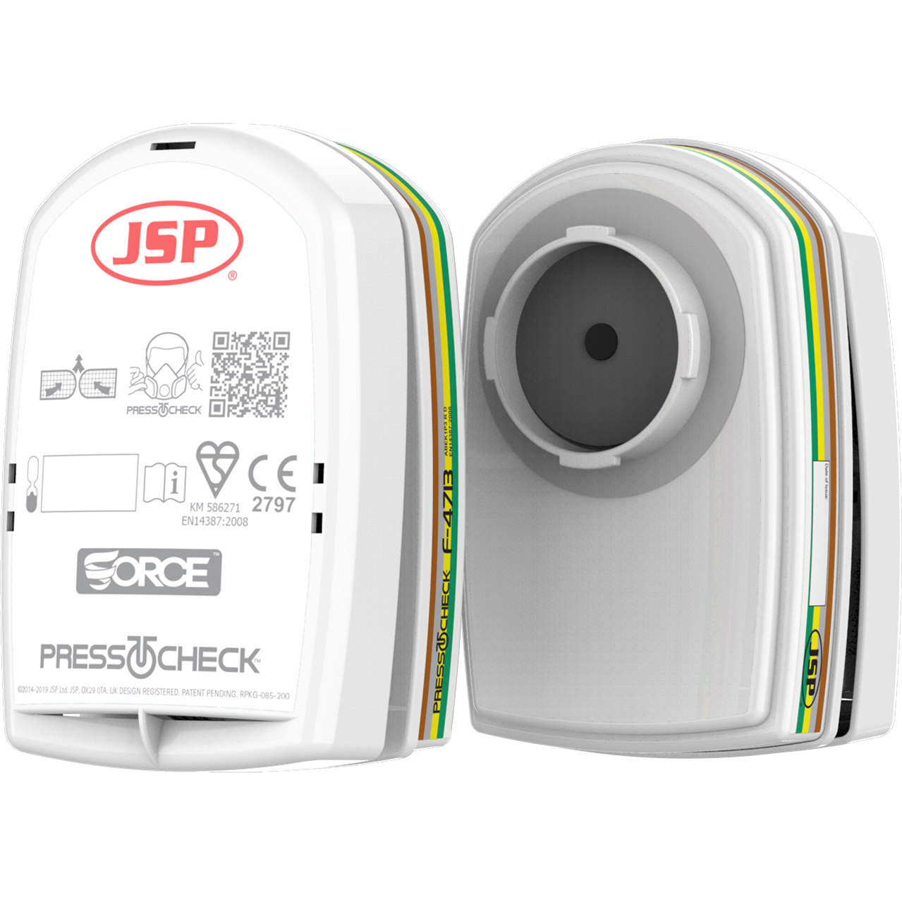 Filtrai JSP PressToCheck™ ABEK1P3 R D (2 vnt.)