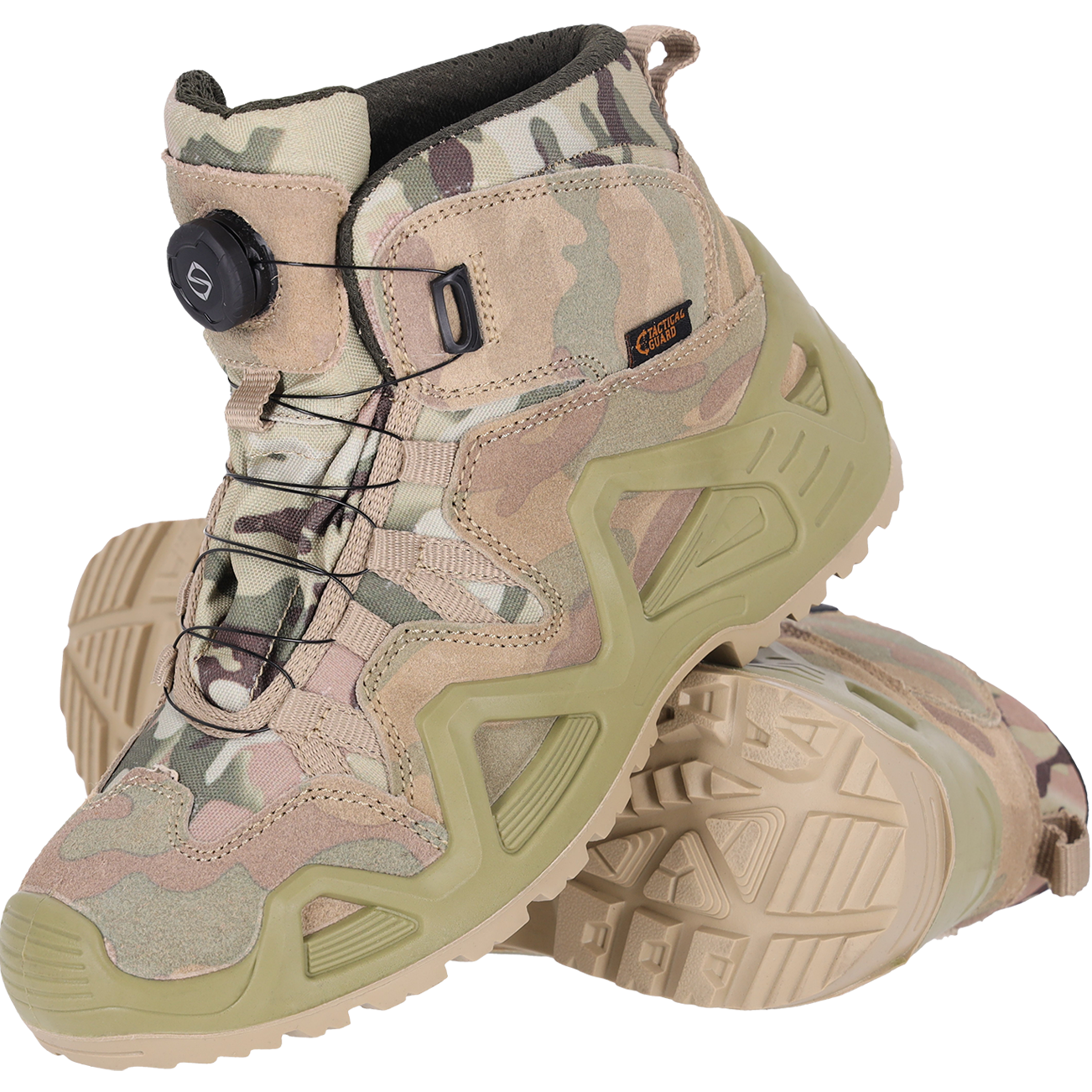 Taktiniai odiniai batai TACTICAL IRON-T MO, su greito užveržimo sistema