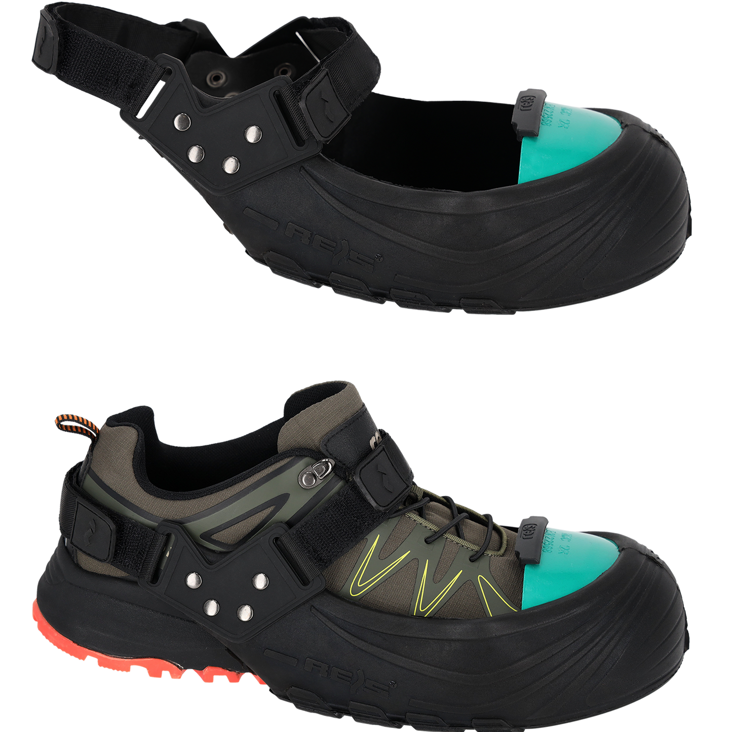 Apsauginiai antbačiai su pirštų apsauga TOE