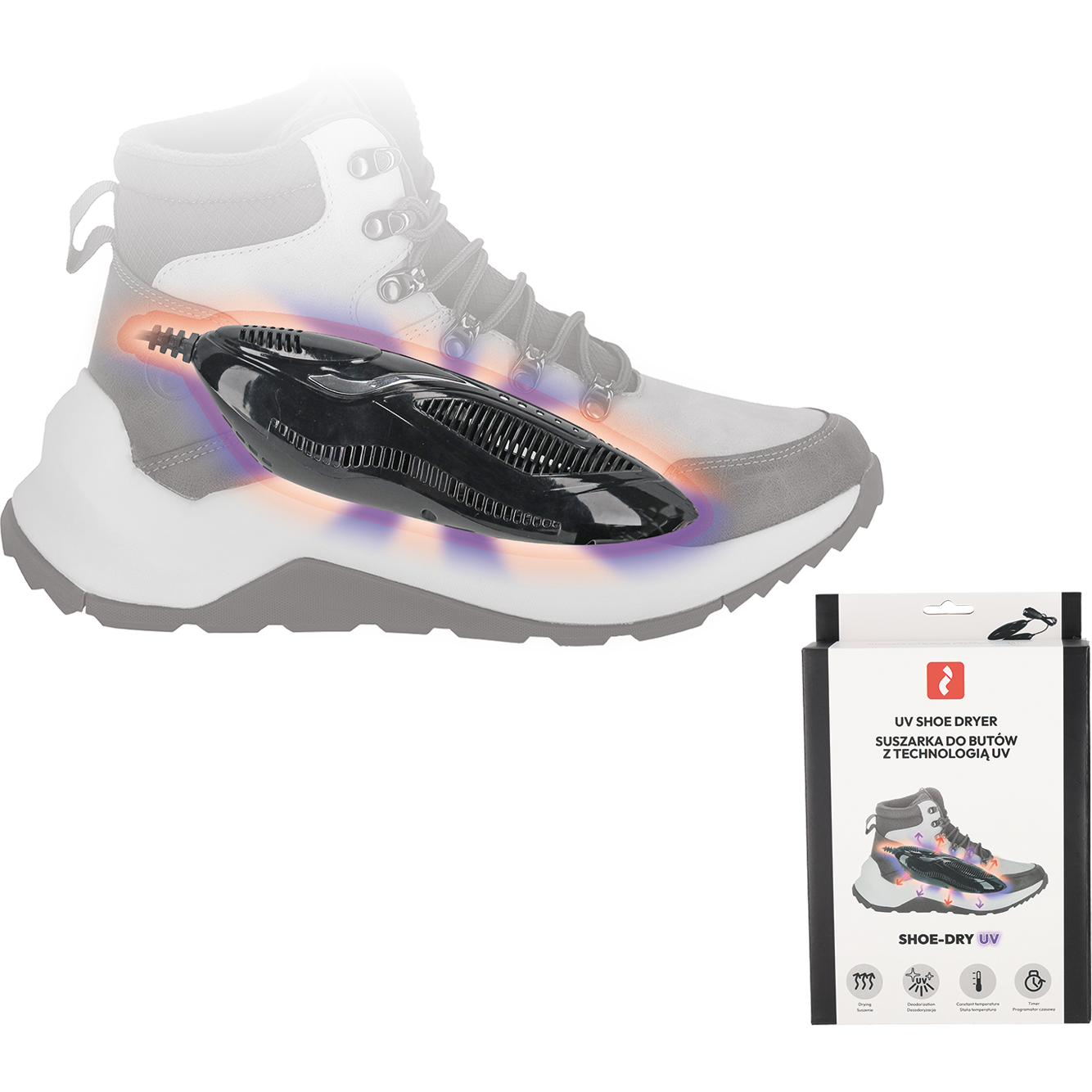 Batų džiovintuvas DRY-UV, su UV technologija (40W)