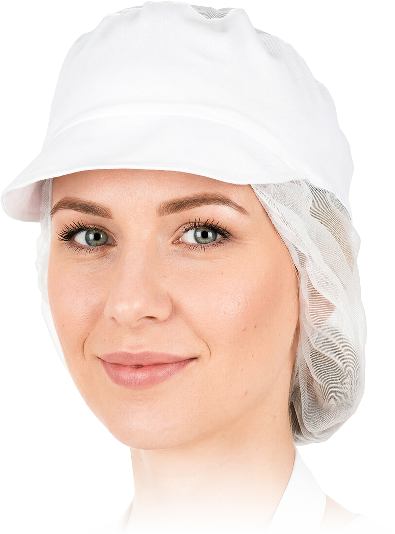 Virėjo kepurėlė su snapeliu BERGO (2 spalvos), skirta darbui maisto pramonėje