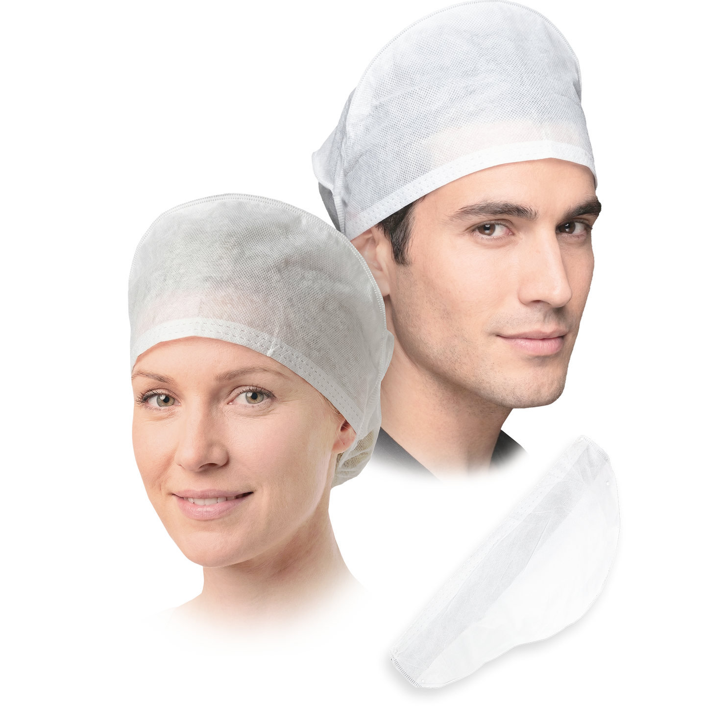 Vienkartinė kepurė CZE-ELASTIC (100 vnt.)