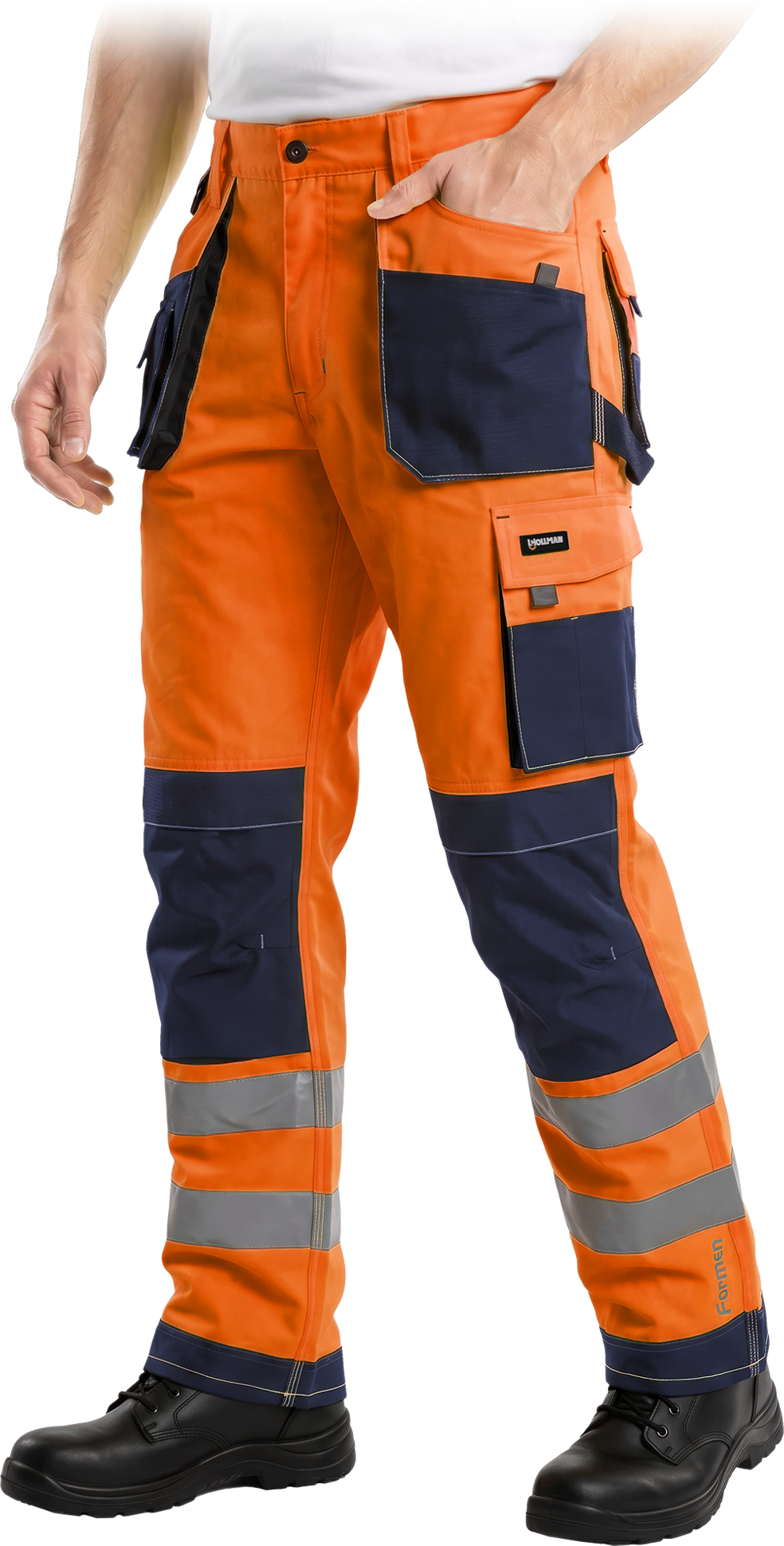 Pants FORMEN-VIS ORANGE