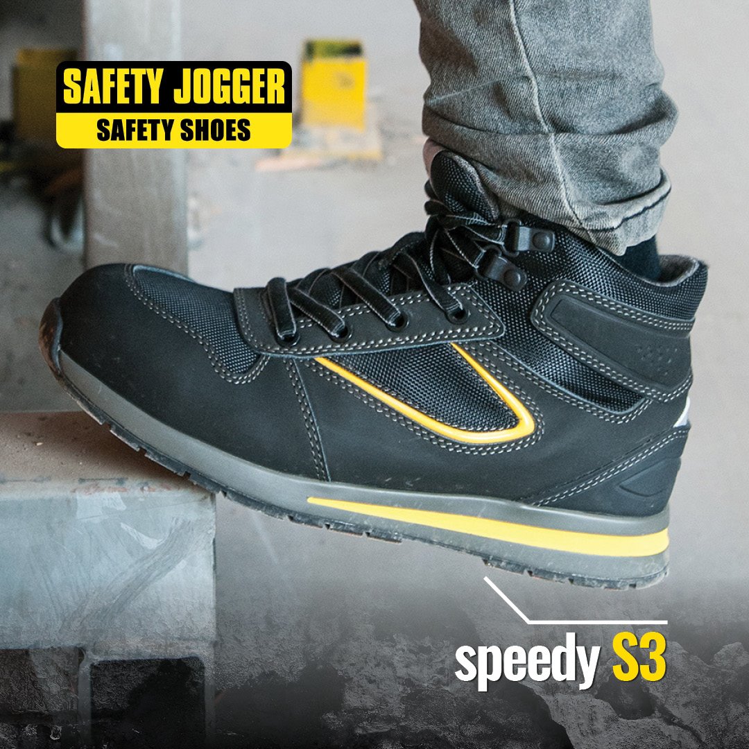 Comfortable work boots SJ SPEEDY S3S HI CI FO HRO