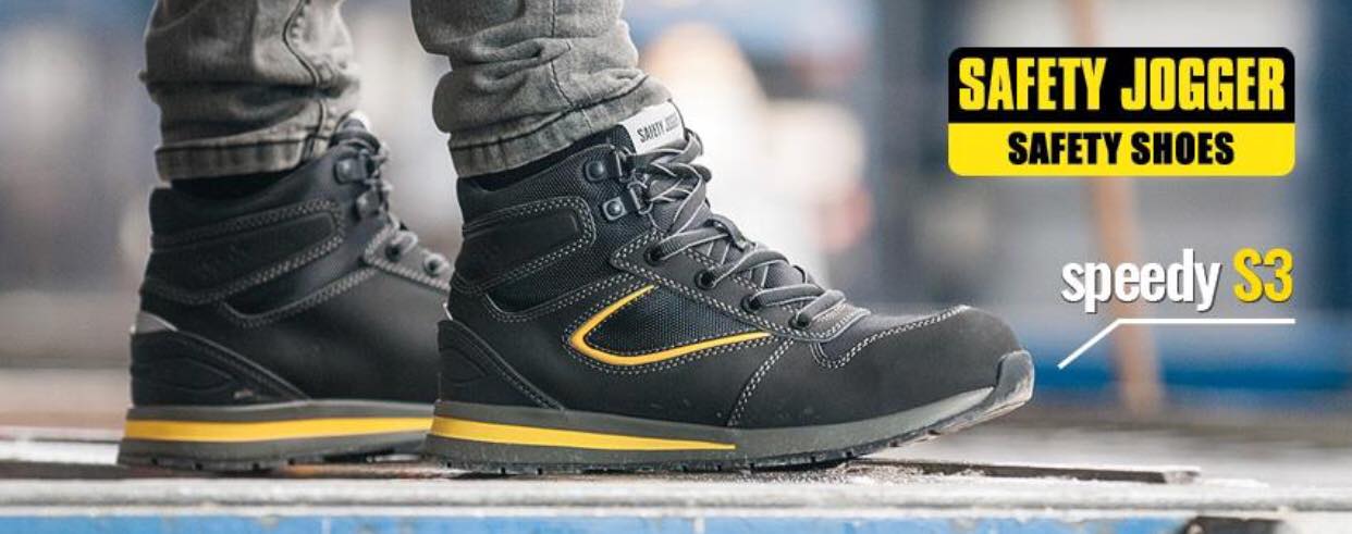 Comfortable work boots SJ SPEEDY S3S HI CI FO HRO