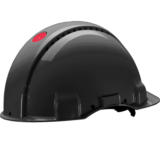 Apsauginis šalmas 3M G3000N, su reguliuojamu mechanizmu Juodas