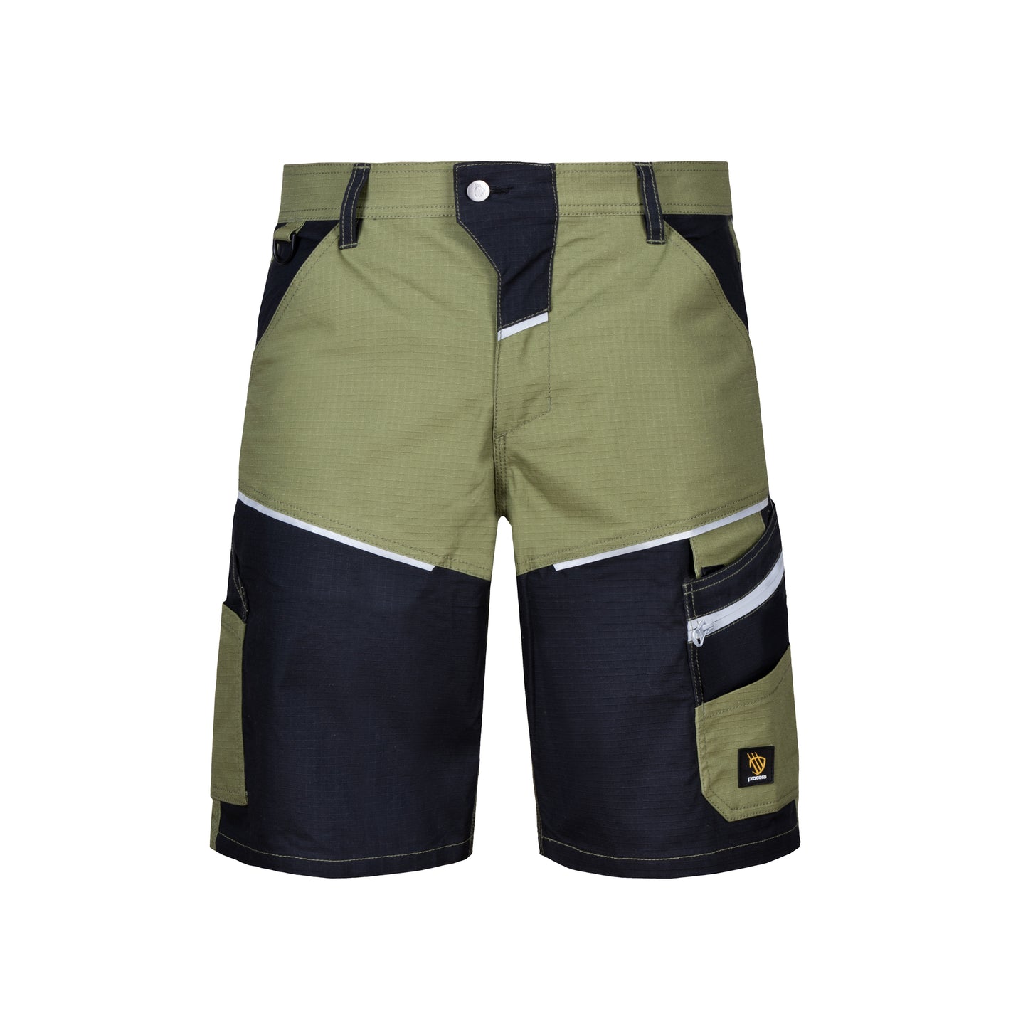 Darbo šortai LANDER SPANDEX, pagaminti iš patvaraus ir elastingo audinio (įvairių spalvų)