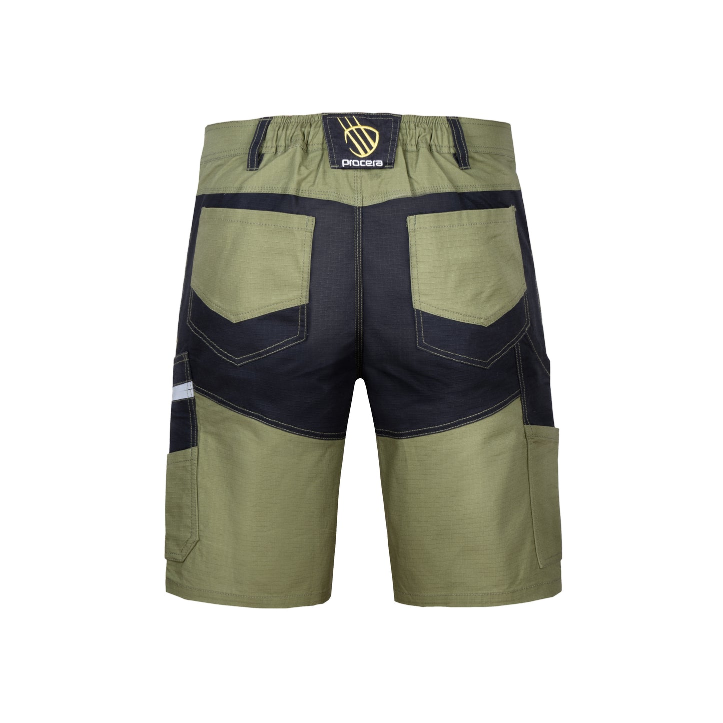 Darbo šortai LANDER SPANDEX, pagaminti iš patvaraus ir elastingo audinio (įvairių spalvų)