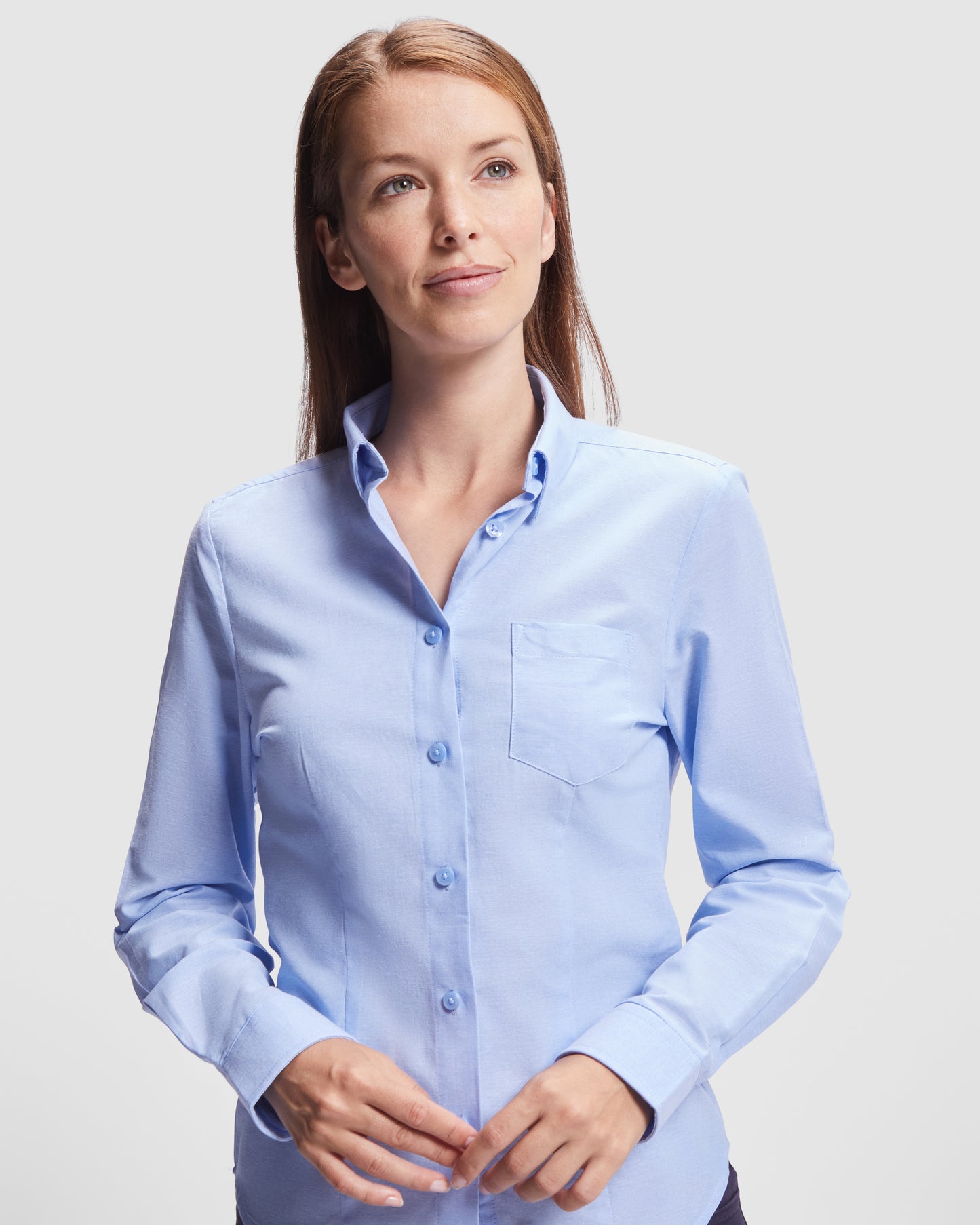 Moteriški marškiniai OXFORD WOMEN, ilgomis rankovėmis
