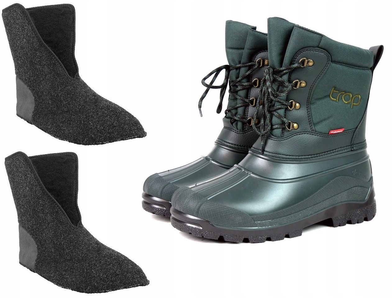 Lightweight winter boots DEMAR TROP, waterproof and snowproof (up to -49°C)