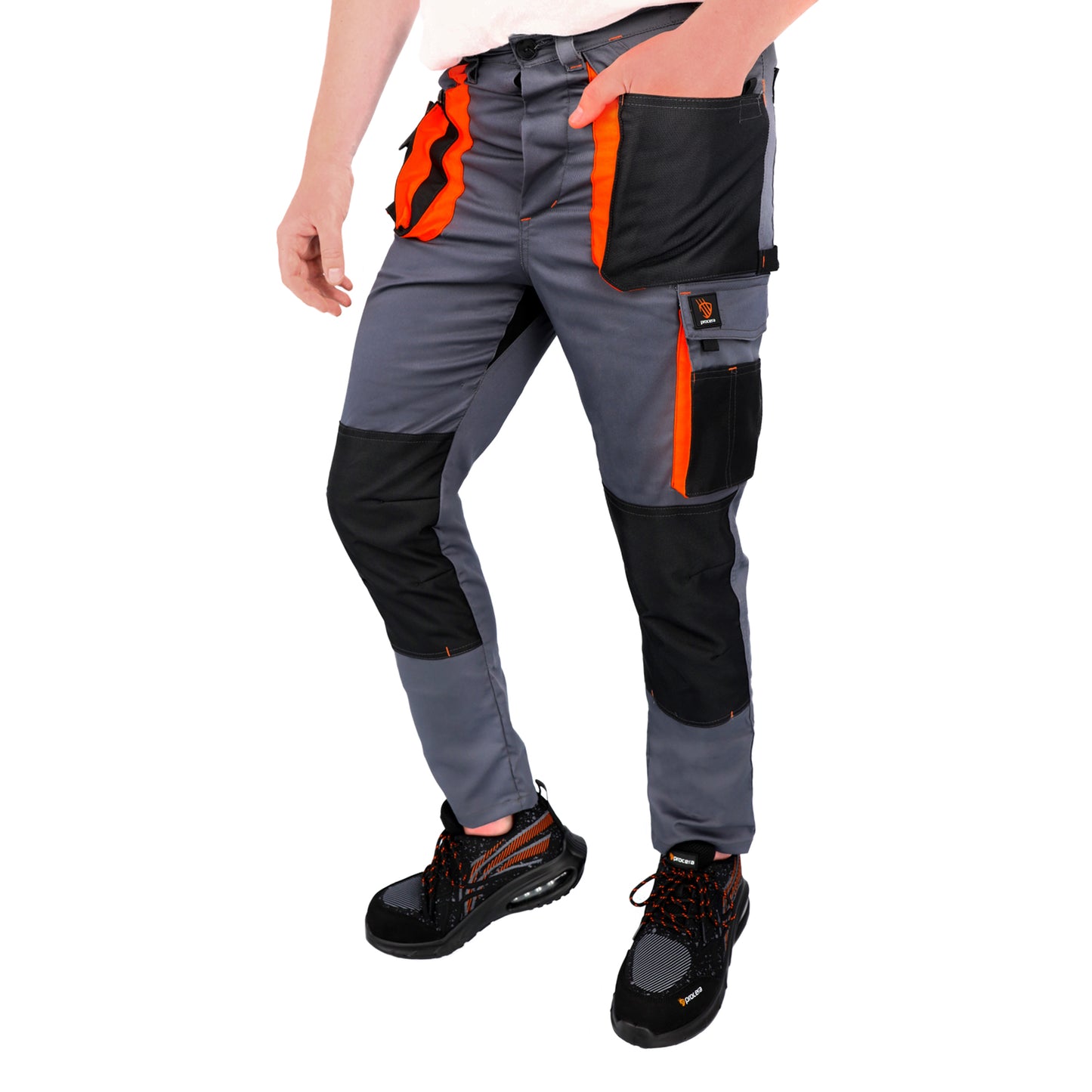 Darbo kelnės Stretch Grey