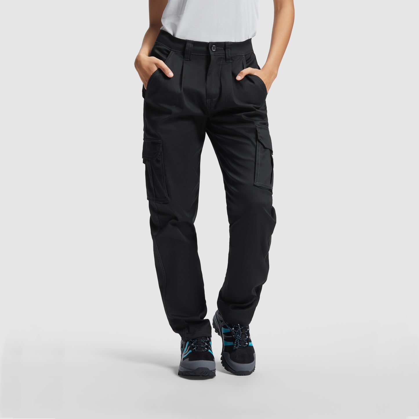 Elastingos moteriškos darbo kelnės DALY WOMAN STRETCH (4 spalvos)