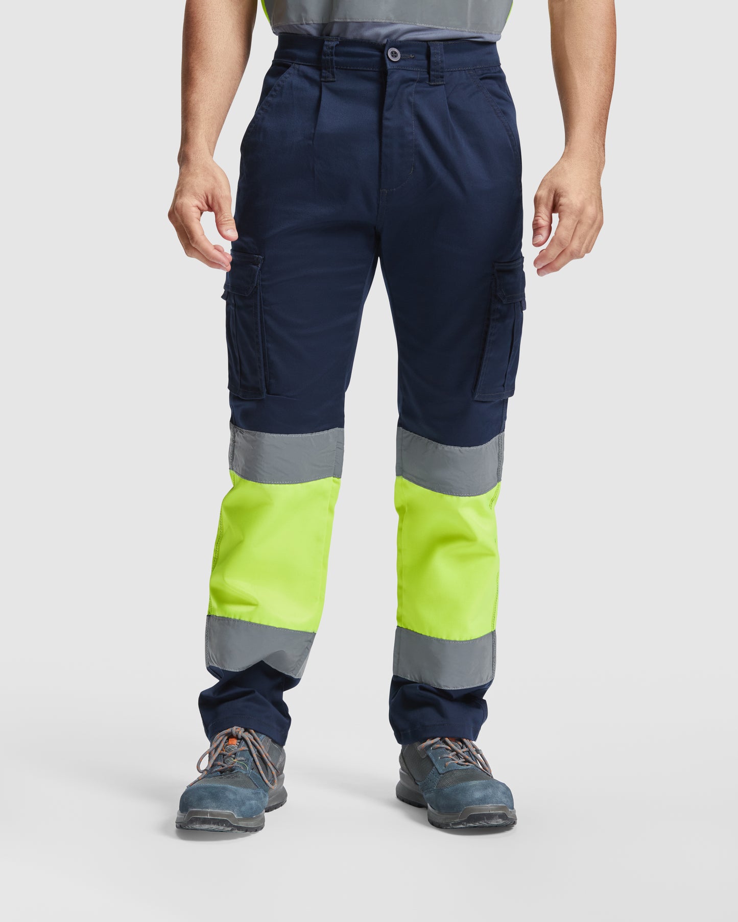 Vyriškos signalinės darbo kelnės DALY STRETCH HW (įvairių spalvų)