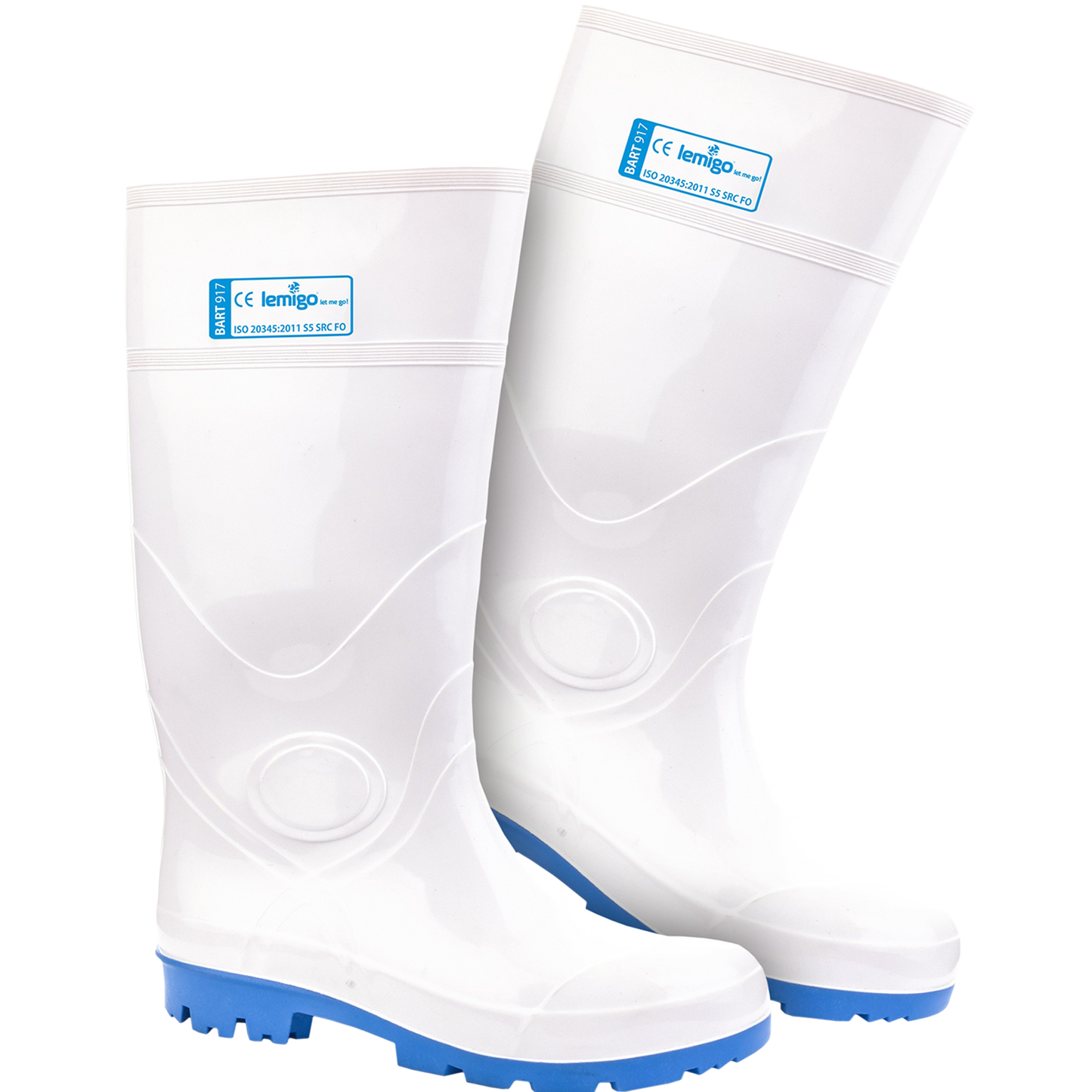 Guminiai batai LEMIGO BART S5 White