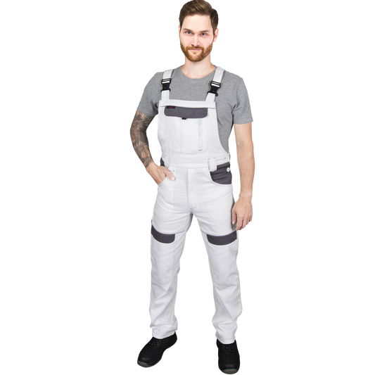 Cotton jumpsuit CORTON, white