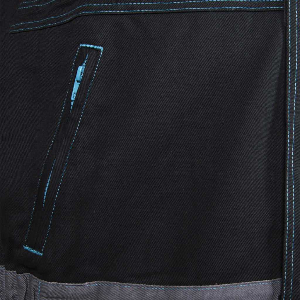 Medvilninis darbo švarkas CORTON BLACK