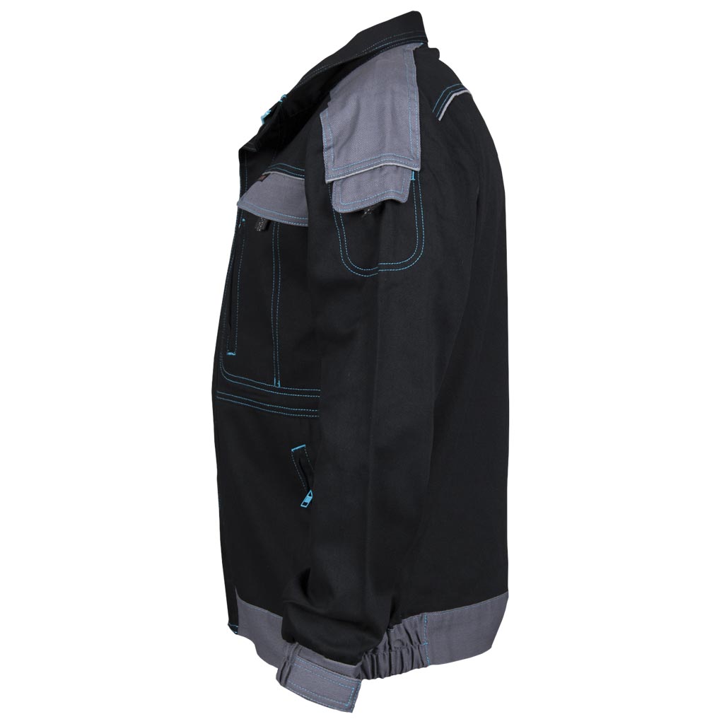 Medvilninis darbo švarkas CORTON BLACK