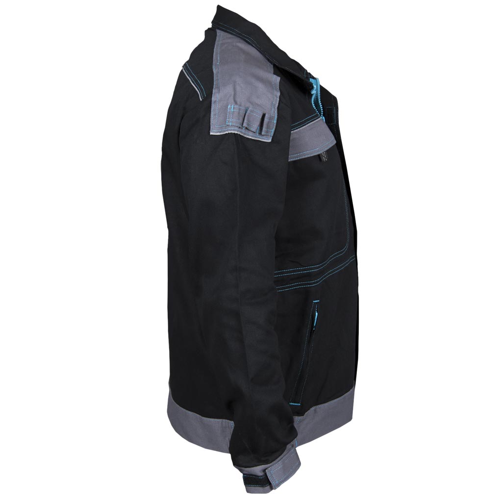 Medvilninis darbo švarkas CORTON BLACK