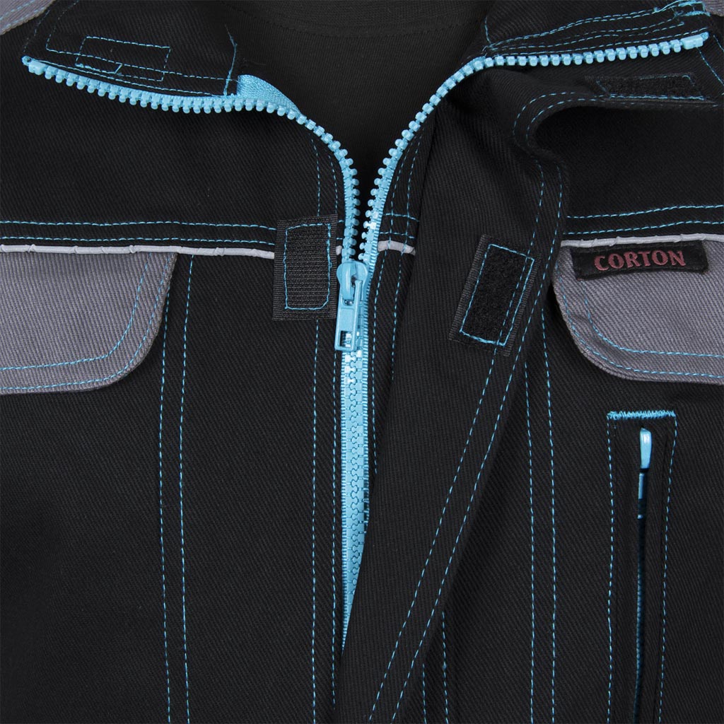 Medvilninis darbo švarkas CORTON BLUE