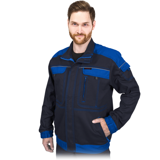 Medvilninis darbo švarkas CORTON BLUE