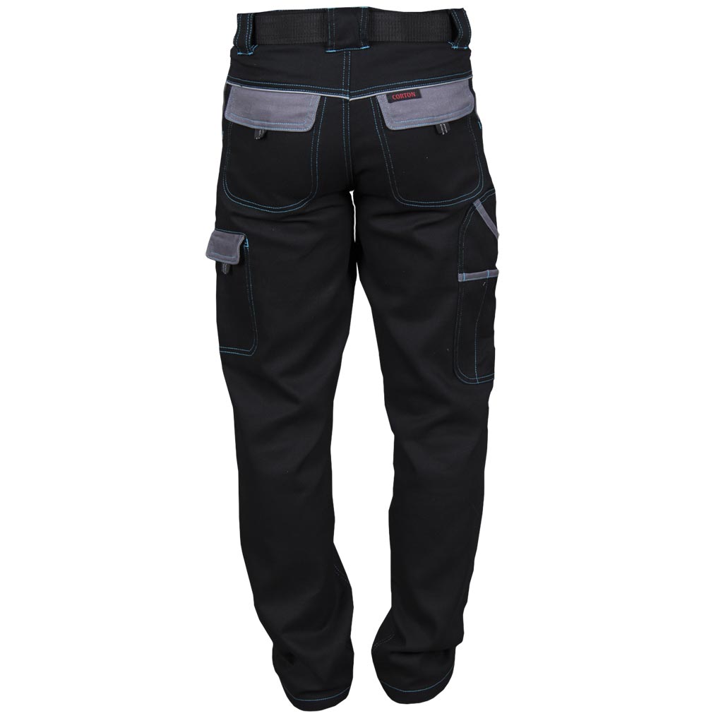 Cotton work trousers CORTON, dark blue