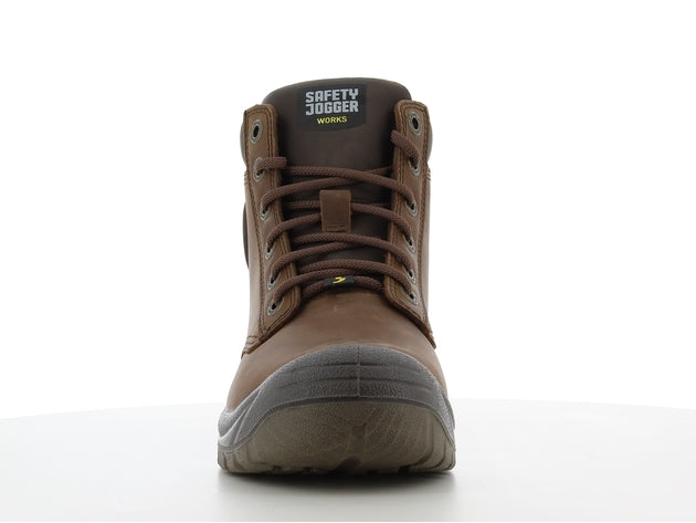 Odiniai darbo batai Safety Jogger DAKAR S3 SRC LEATHER