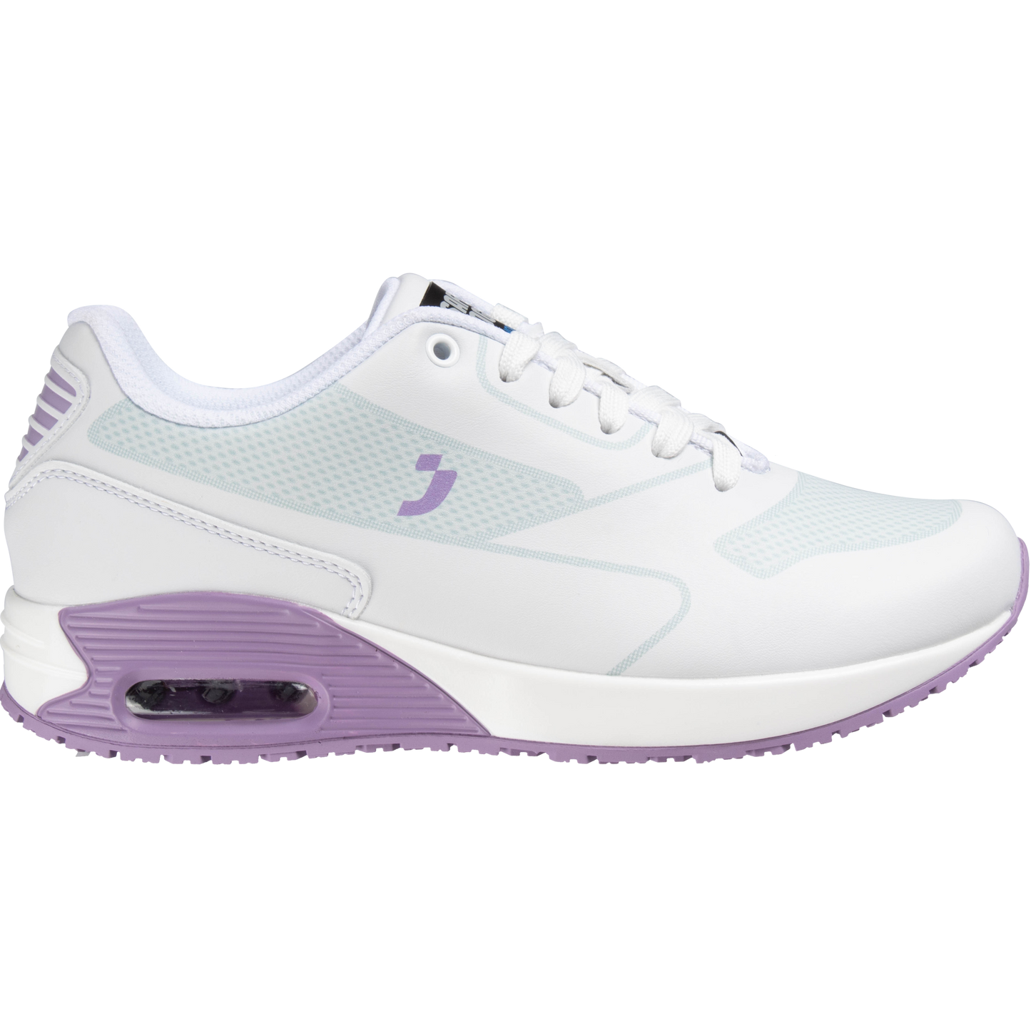 ELA yra sportiniai ir madingi darbo batai moterims, kurie be vargo sujungia komfortą ir saugumą. Šie batai su smūgius sugeriančiomis savybėmis, ESD technologija, išimamu vidpadžiu, atminties putplasčio vidpadžiu, kūno laikysenos skausmo palengvinimu ir puikiu sukibimu yra puikus pasirinkimas įvairioms aplinkoms.