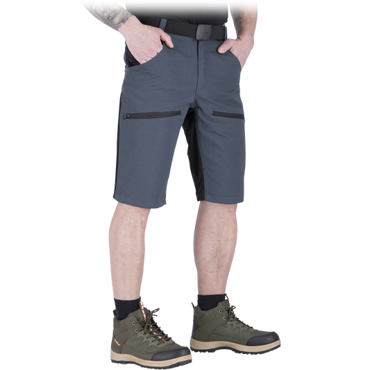 Elastingi vyriški šortai HOBBER grey