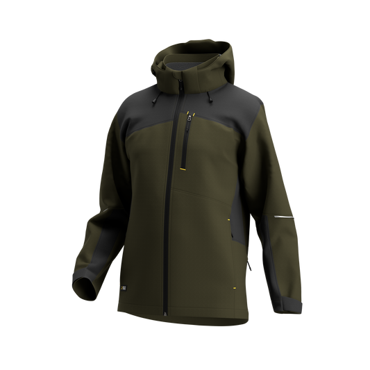 Breathable, windproof, waterproof jacket SJ KASAI, dark green
