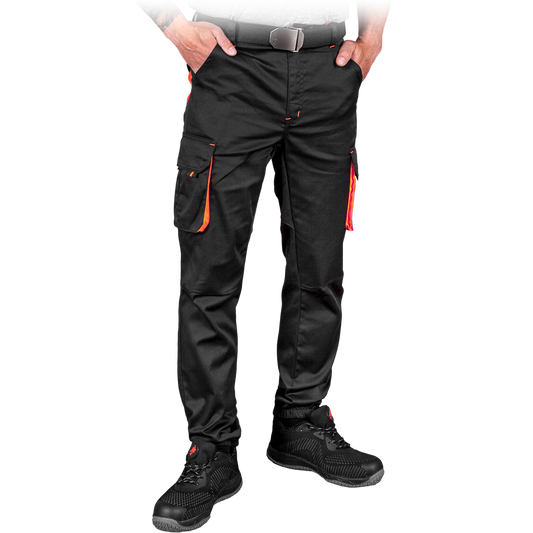 Elastingos kelnės LAND BAX BLACK