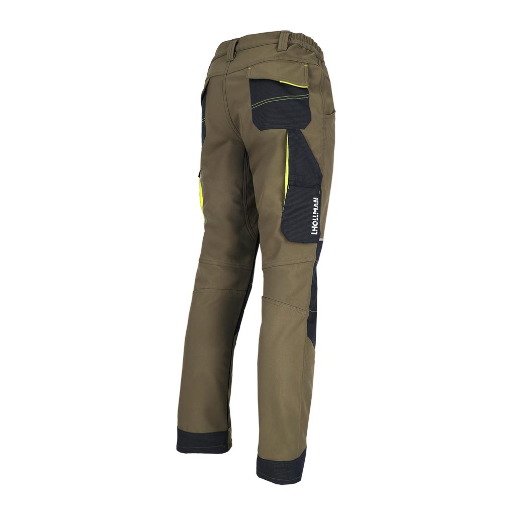 Softshell darbo kelnės GREX, su rip-stop sutvirtinimais