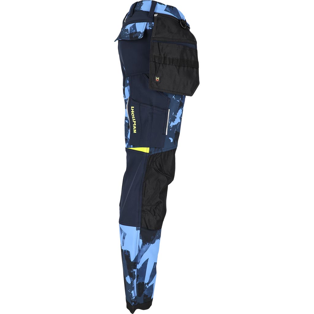 Elastingos softshell kelnės HAGA, iš atsparios 2-jų sluoksnių medžiagos