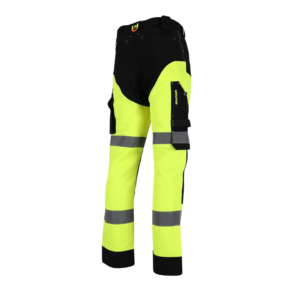 Itin ryškios darbo kelnės HAYFLES, su signalinėmis juostomis