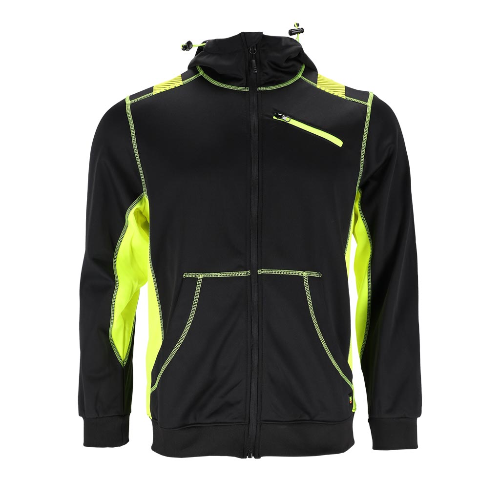 Kokybiškas džemperis ORRO, su kapišonu ir flisu vidinėje pusėje