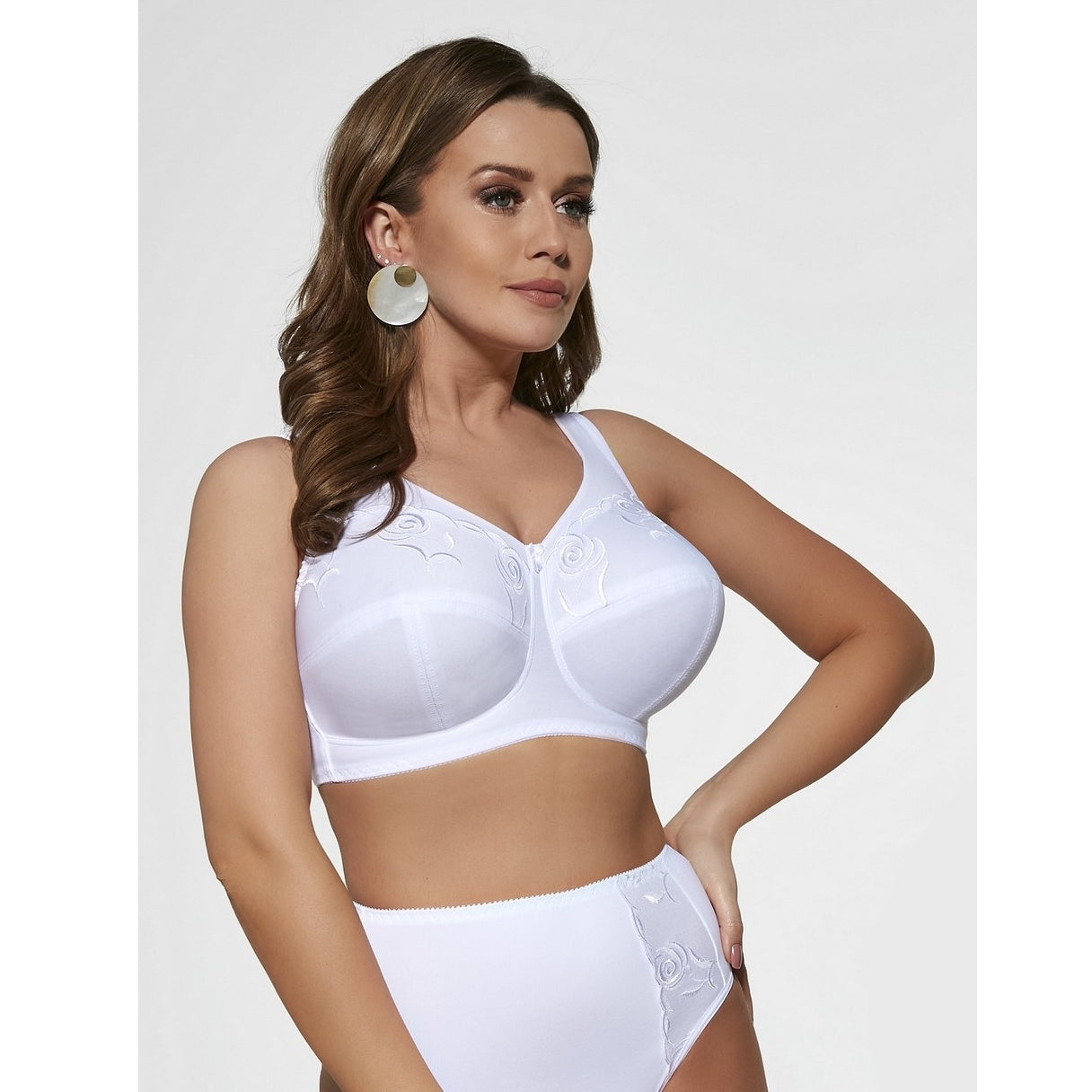 Non-wired bra VIKI 581 white