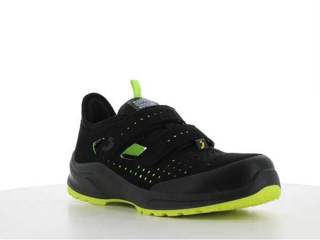 Aukštos kokybės itin patogūs ir orui pralaidūs sandalai MODULO S1PS SANDAL, juodos spalvos