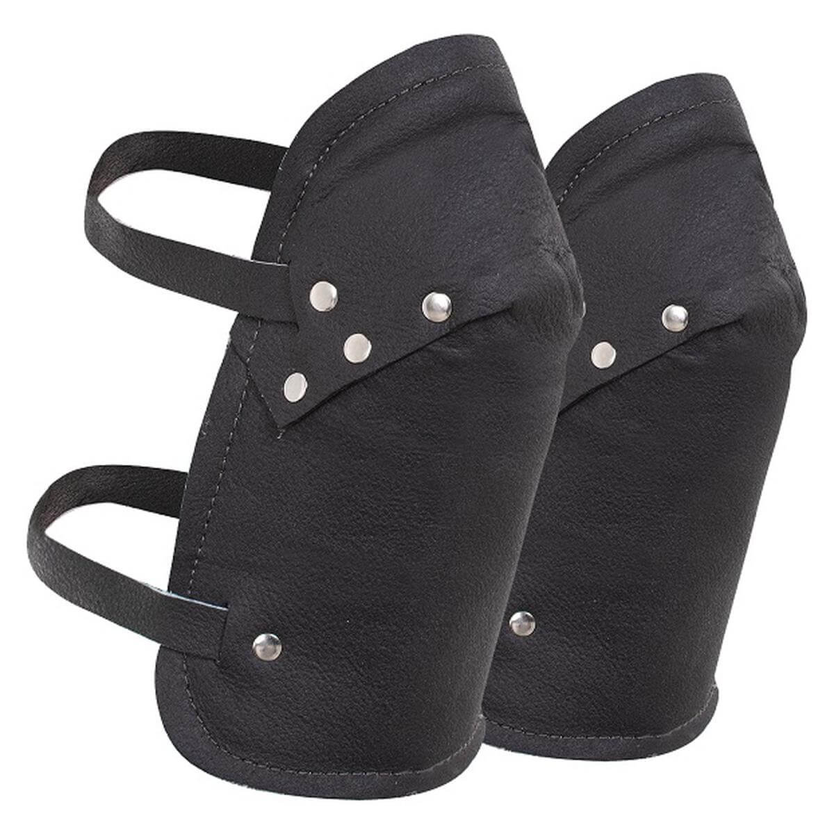 Odiniai ugniai atsparūs antkeliai LEATHER KNEE PADS