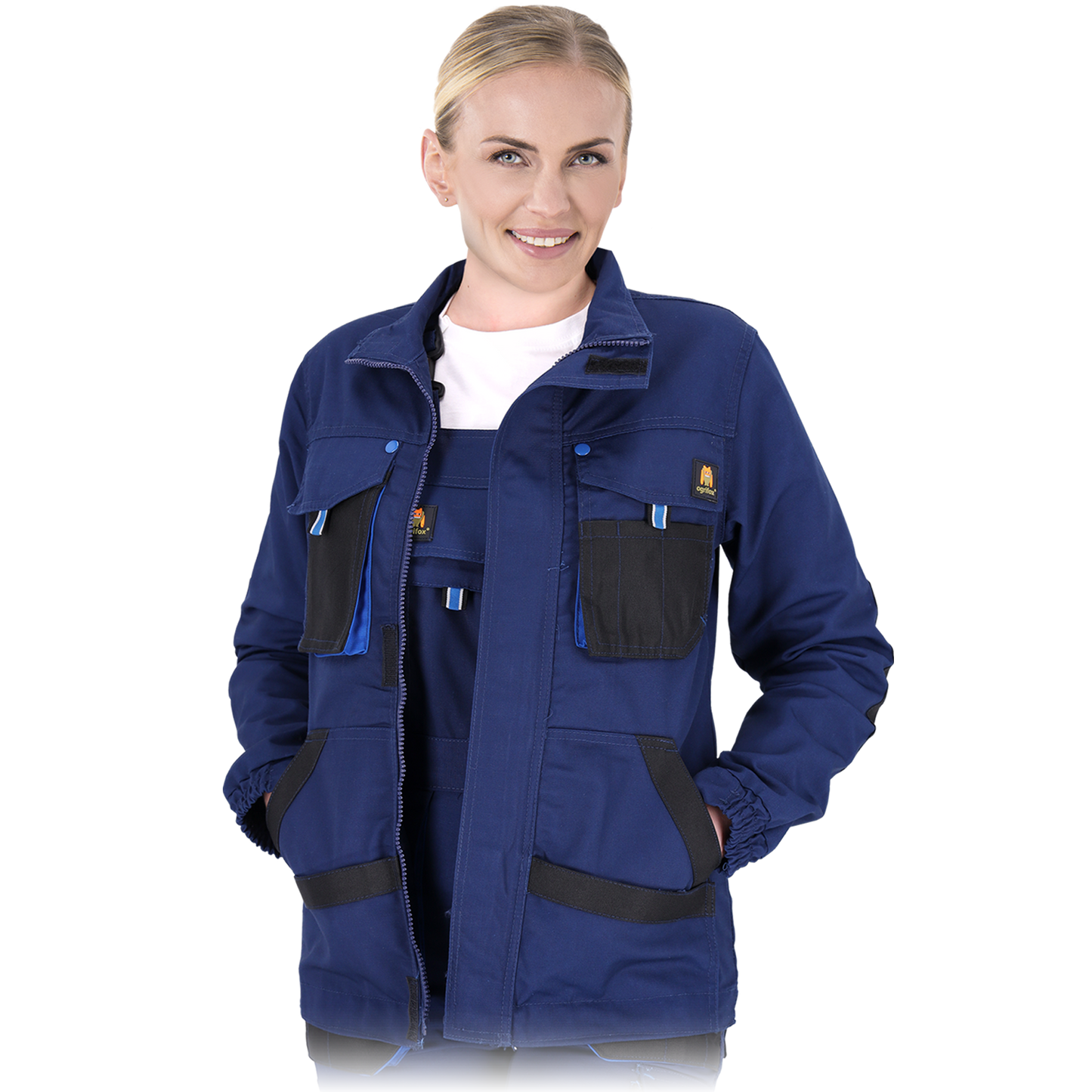 Women's work jacket FIO BLUE