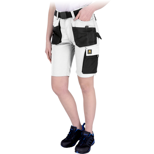 Women's shorts LAND Black-Green